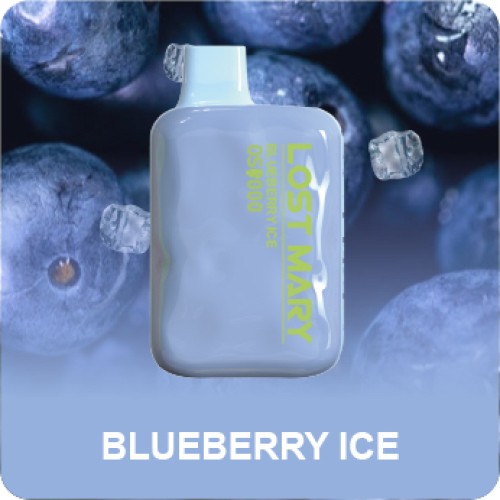 Электронная сигарета LOST MARY OS4000 Blueberry Ice (Черничный Лёд)