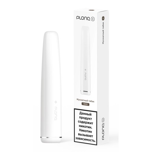 Электронная сигарета Plonq Plus Nutmeg Tobacco (Плонг Плюс Мускатный Табак)