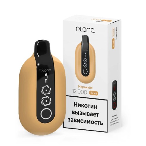 Электронная сигарета PLONQ ULTRA 12000 затяжек Маракуйя