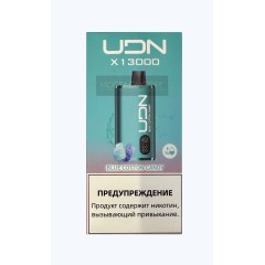 Электронная сигарета UDN BAR X 13000 Голубая Сахарная Вата