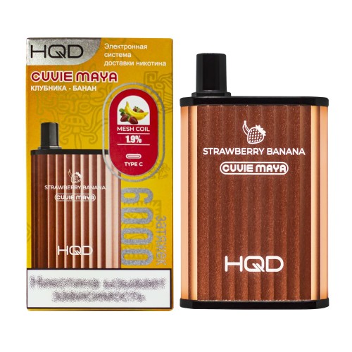 HQD Cuvie MAYA Strawberry Banana (hqd Куви Мая Клубника Банан)