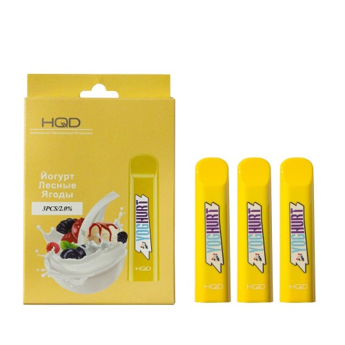 HQD Cuvie Yogurt (HQD Куви Йогурт Лесные Ягоды)