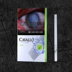 Сигареты Кавалло Супер Слимс Жаде (Cavallo Superslims Jade)